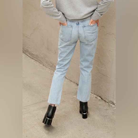 AGOLDE Riley High Rise Straight Crop - Picture 4 of 16